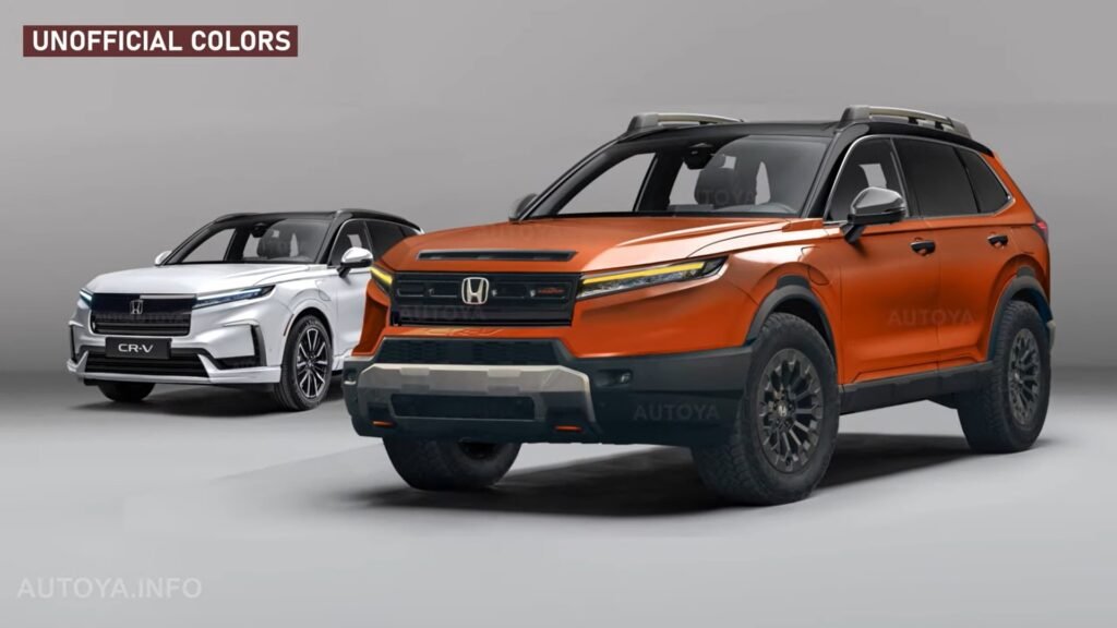 2026 Honda CR-V TrailSport refreshed SUV – rugged design, off-road styling, new features and updated look